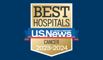 2023-24 US News and World Report Cancer Badge