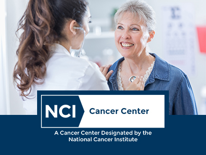 Doctor working for NCI-designated cancer center.