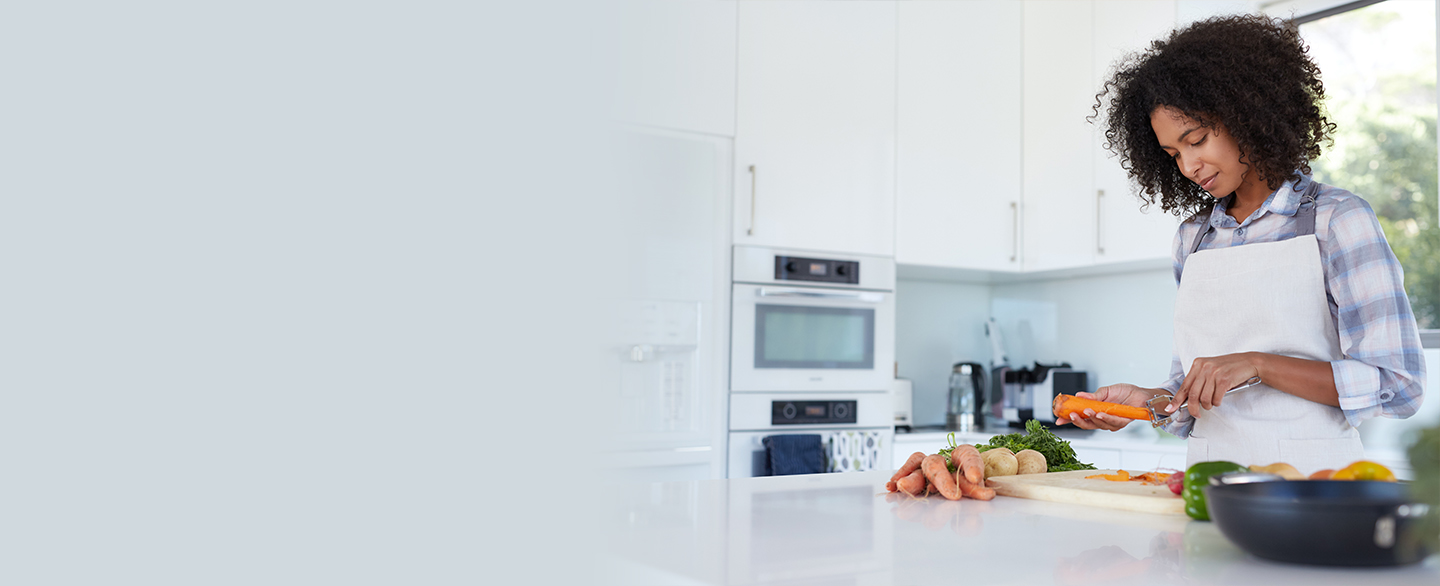 Woman cooking