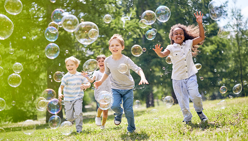 Children playing