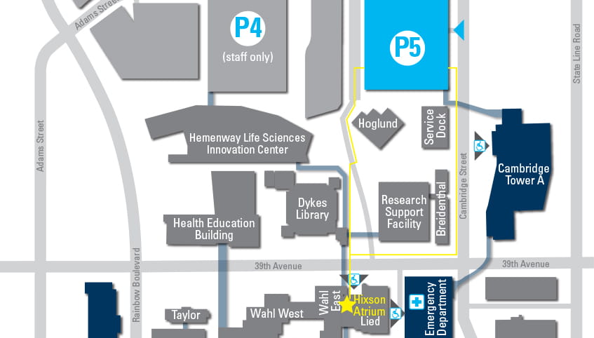 Ku Edwards Campus Map Ku Medical Center Campus Map - Medical Center Information