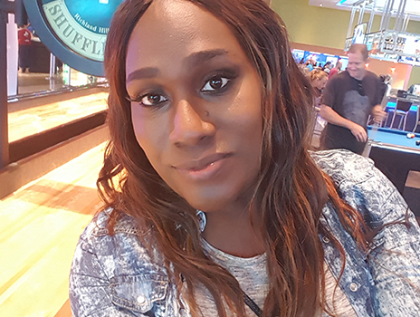 Transgender medicine patient Robyn Johnson-Barbee,