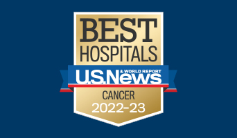 2022-23 US News and World Report Cancer badge