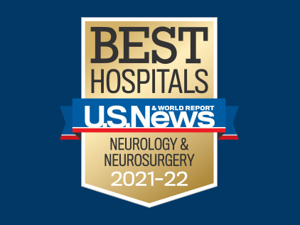 2021-2022 U.S. News Neurology badge