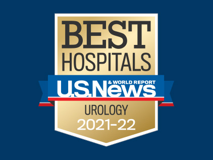 2021-2022 U.S. News Urology badge