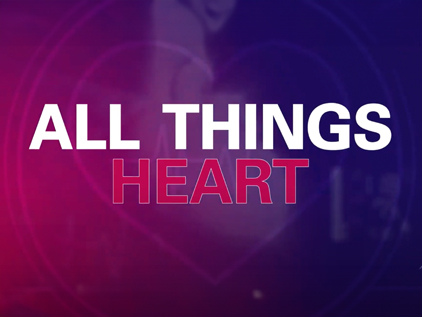 Logo for the video series All Things Heart