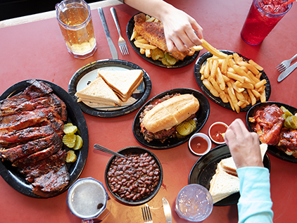 Kansas City barbecue. 