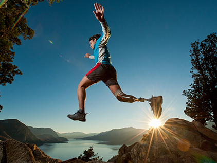 Man jumping