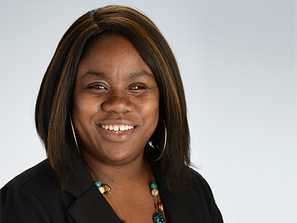 Recruiter Shanae Carr.