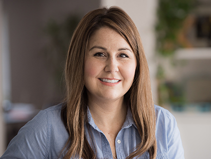 Liver transplant patient Amy Ausmus.