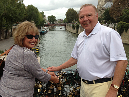 Fred Bonadonna and wife.