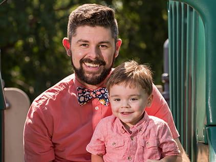 Transplant patient Jerry Casey.