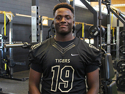Sports medicine patient Avion Jones.