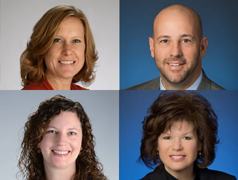 Amanda Cackler, Rick Couldry, Rachel Liesman, Gayle Sweitzer