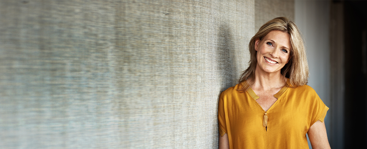 Smiling woman