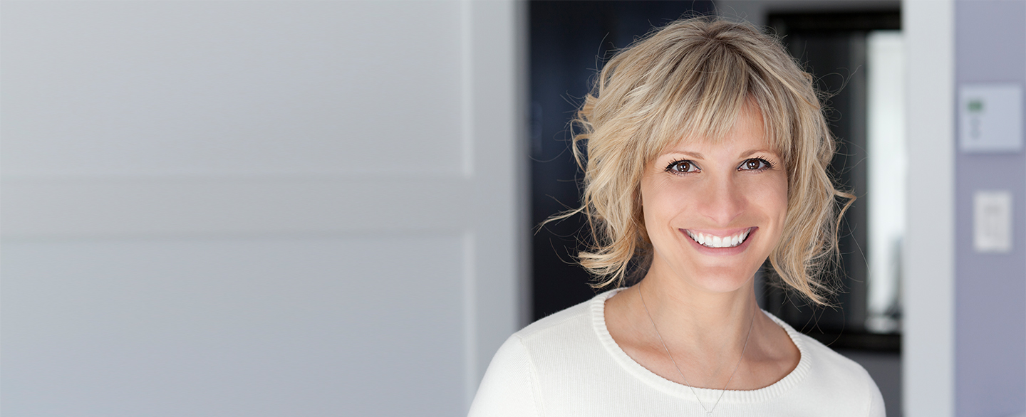 Smiling woman