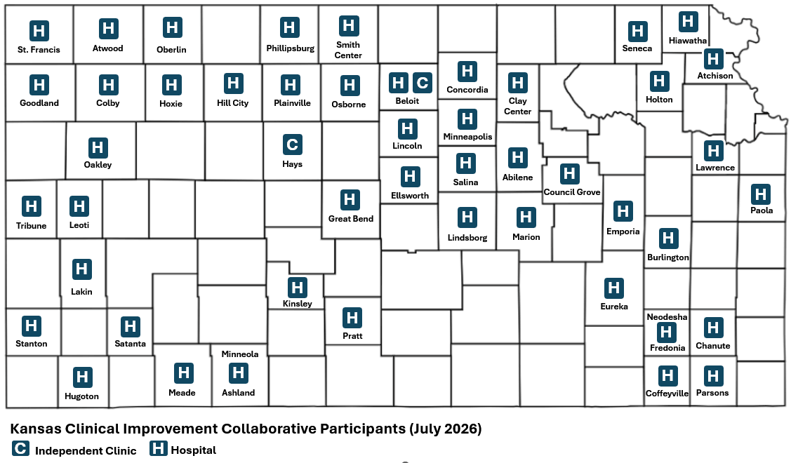 Clinically Integrated Network map