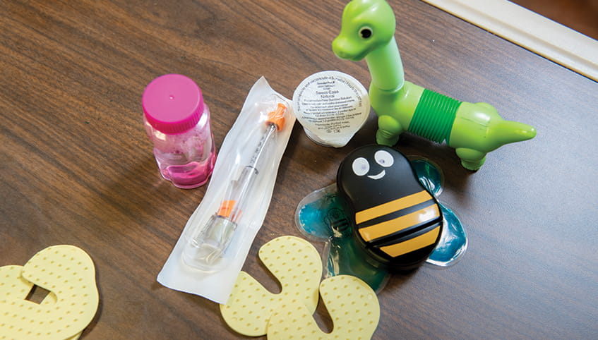 Pediatric comfort care tools