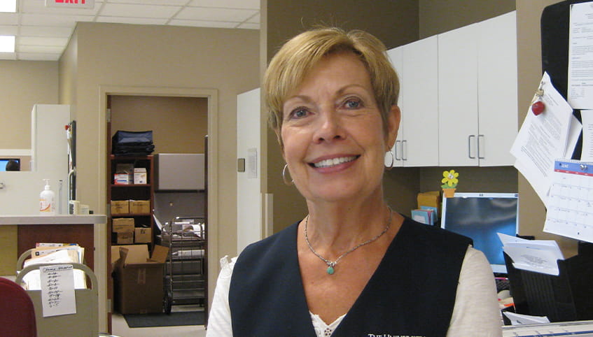 Volunteer Marlene Deal