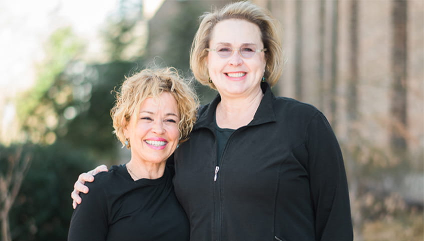 Tina Sprinkle and Terri Henges