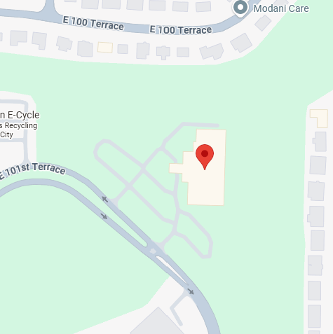 map to south kc med pavilion