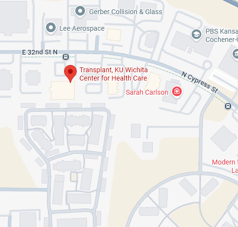 ku wichita center map
