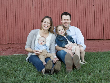Emily Asnicar and family