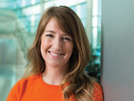 Heart patient Whitney Bailey.