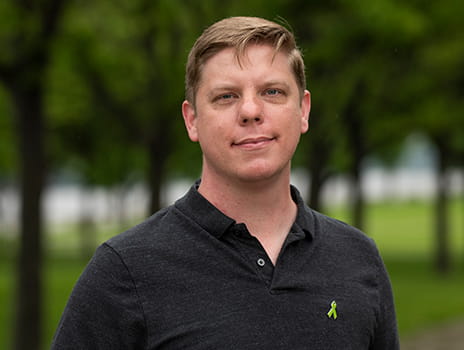 Heart patient Lance Barger.