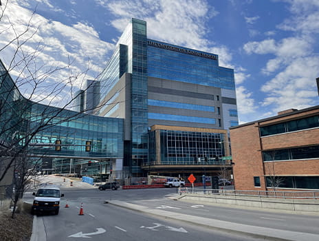 Photo of Emergency Department construction on 39th street