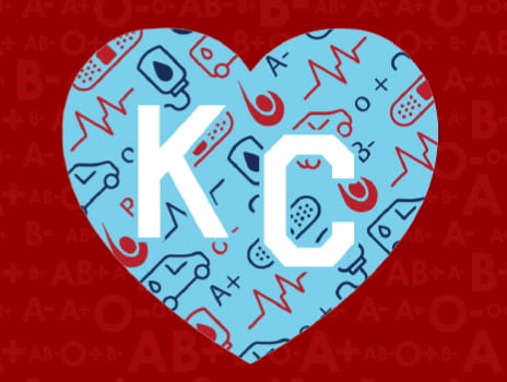 Community Blood Center heart artwork