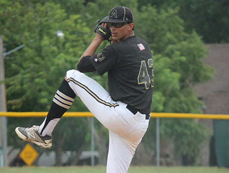 Sports medicine patient Josh Bortka.