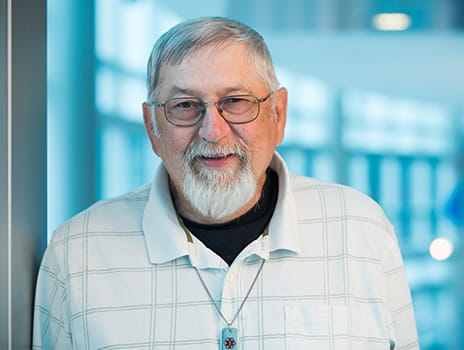 Heart patient Bert Carlson.