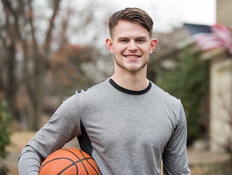 Transplant patient Brendan Conner.