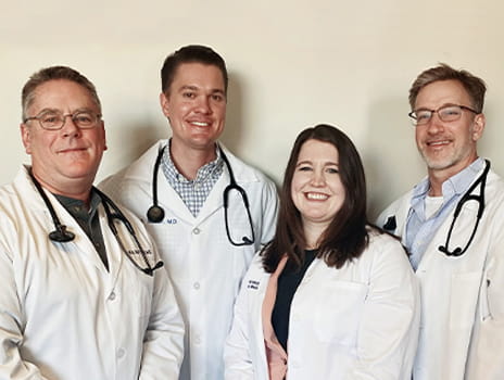 Group photo of the Kansas City internal medicine physicians joining the health system