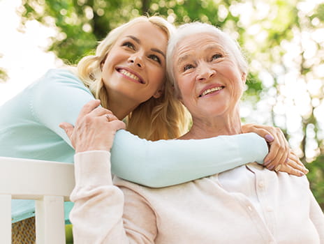 Smiling women
