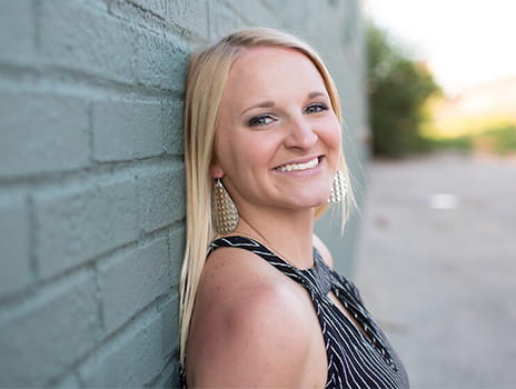 Neuro patient Paige O'Leary.