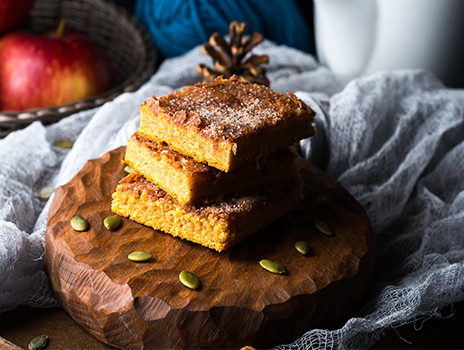 Pumpkin spice bars