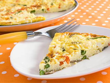 Make-Ahead Roasted Veggie and Egg Bake