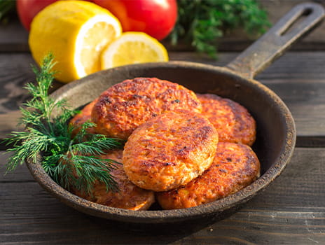 Salmon cakes