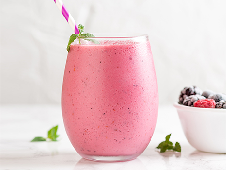Berry smoothie.