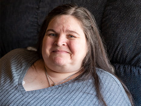 Stoke patient Denise Taylor. 