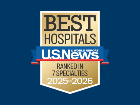 US News and World Report Best Hospitals badge