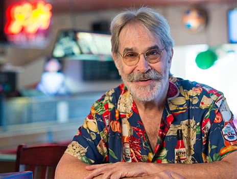 Epilepsy patient Rick Younger.