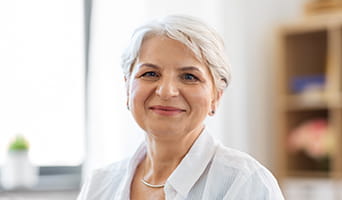 Smiling older woman