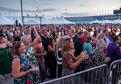 Smiling people at Treads and Threads