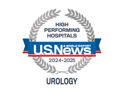 US News and World Report High Performing Badge - Urology